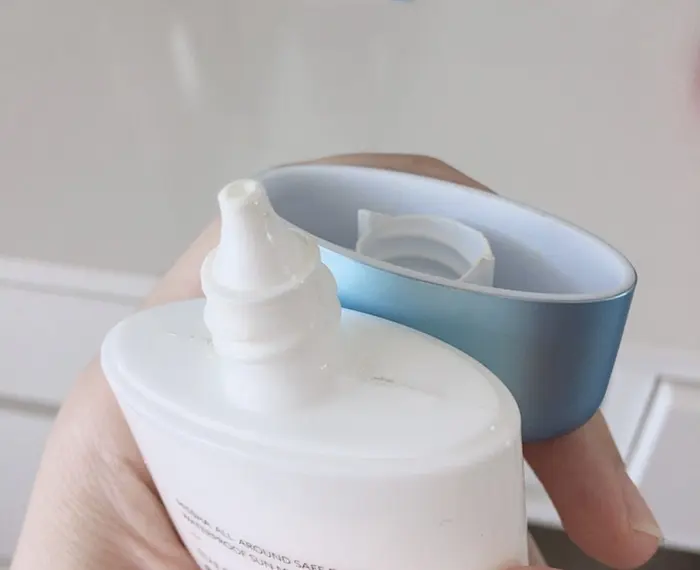 Missha All Around Safe Block Waterproof Sun Milk cap