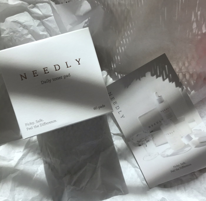 Needly Daily Toner Pad unboxing