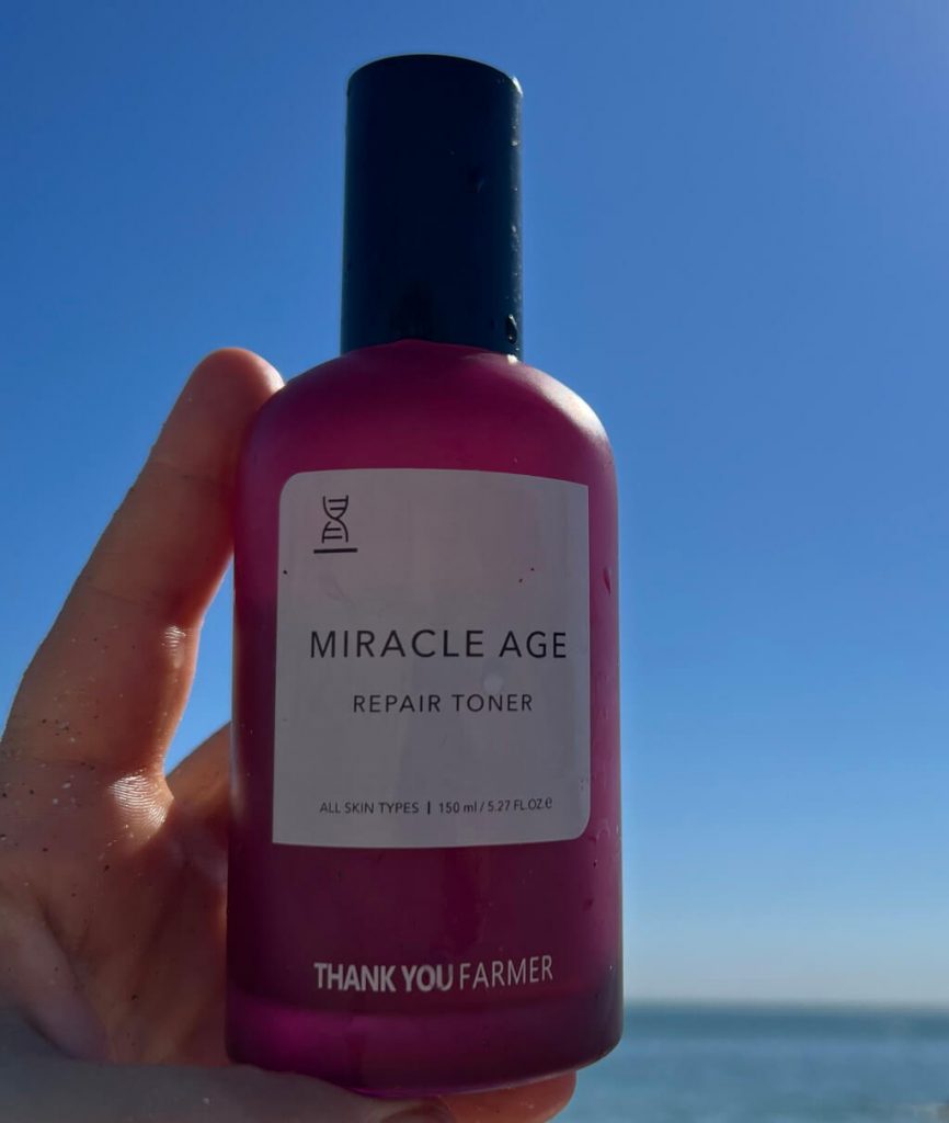 Thank You Farmer Miracle Age Repair Toner Review 2