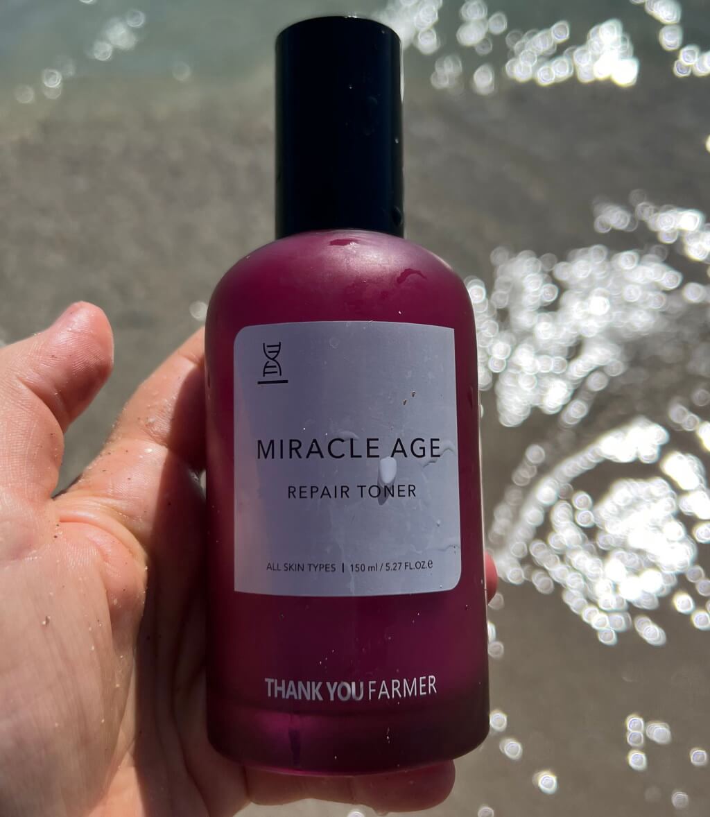 Thank You Farmer Miracle Age Repair Toner Review 3