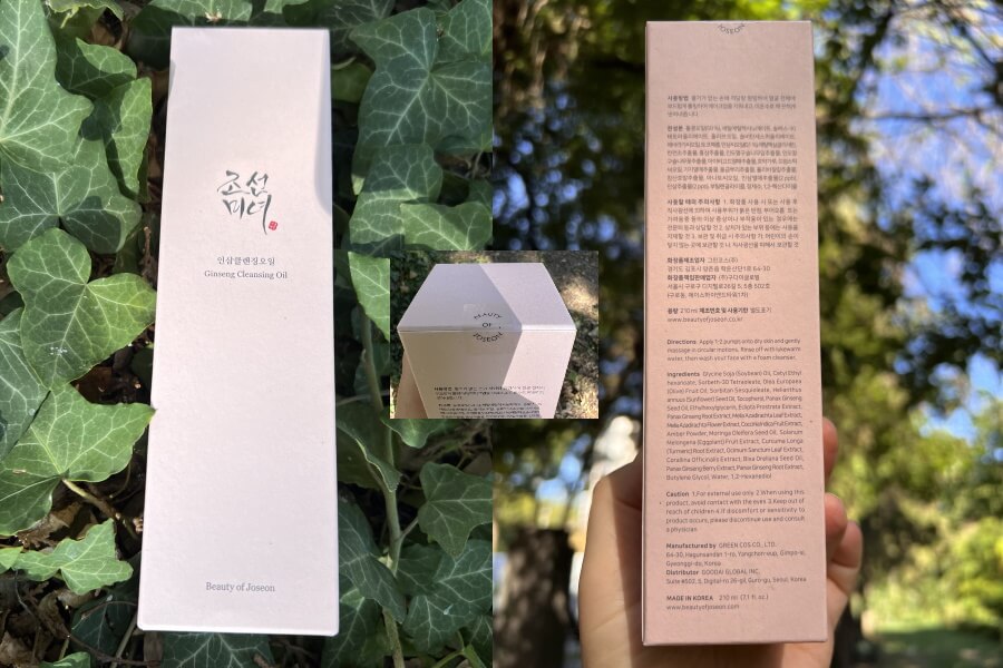 Beauty Of Joseon Ginseng Cleansing Oil Packaging