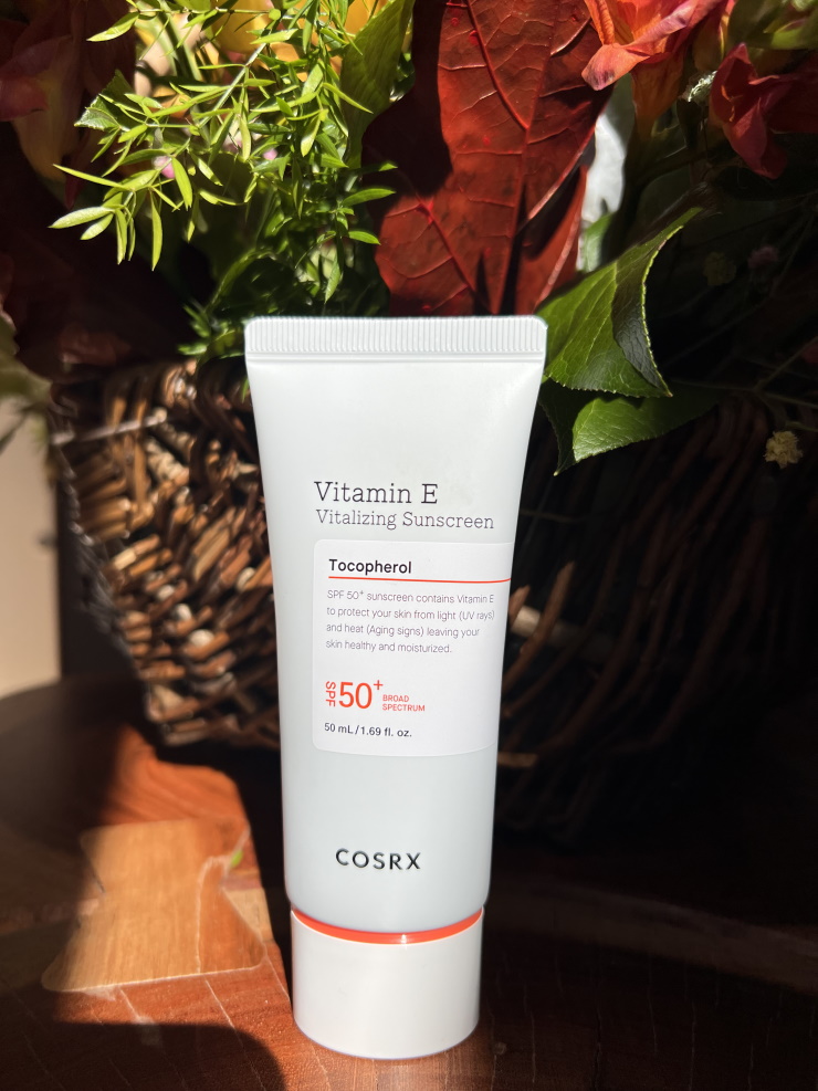Cosrx Vitamin E Vitalizing Sunscreen - best tretinoin sunscreen for dry flaky skin