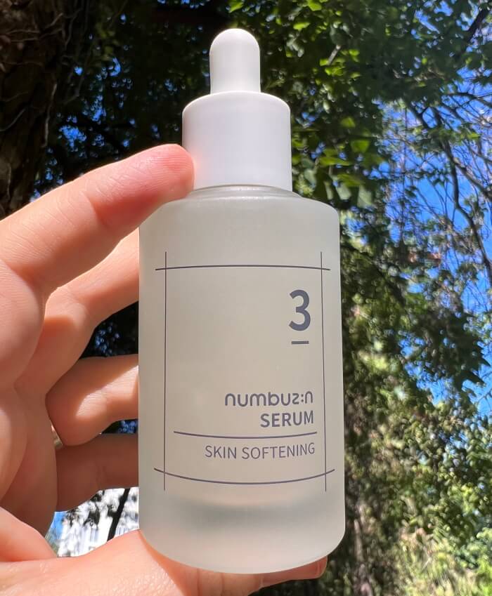 Numbuzin No.3 Skin Softening Serum Glass Bottle
