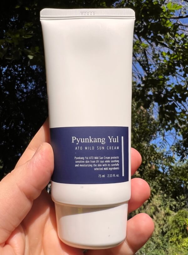 pyunkang yul ato mild sun cream tube