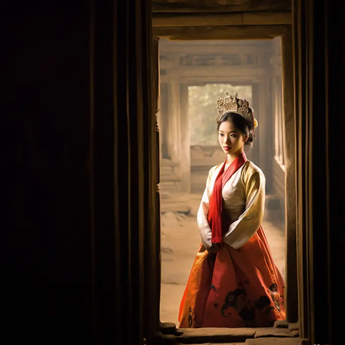 Korean woman in the Joseon Dynasty