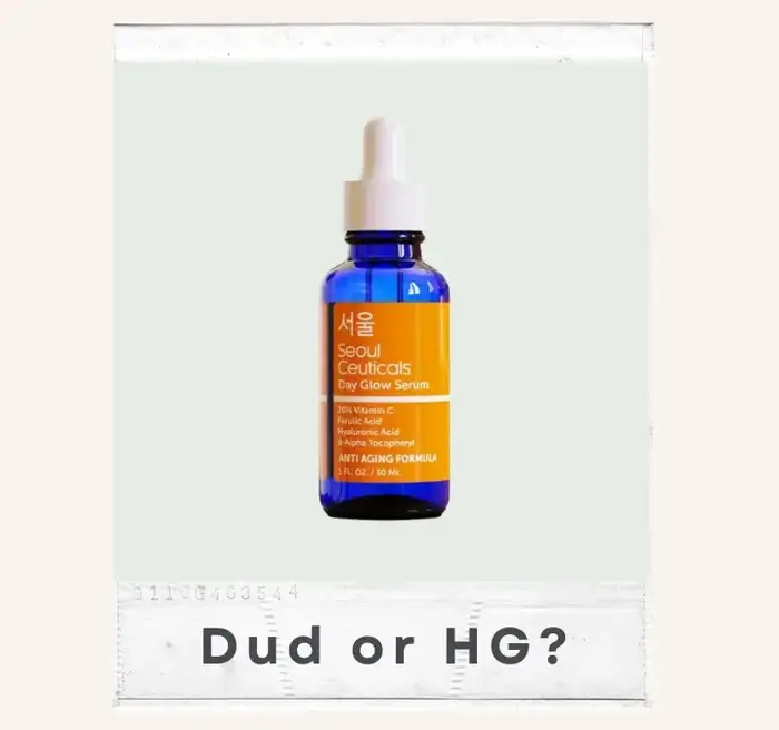 seoul ceuticals day glow vitamin c dud or hg