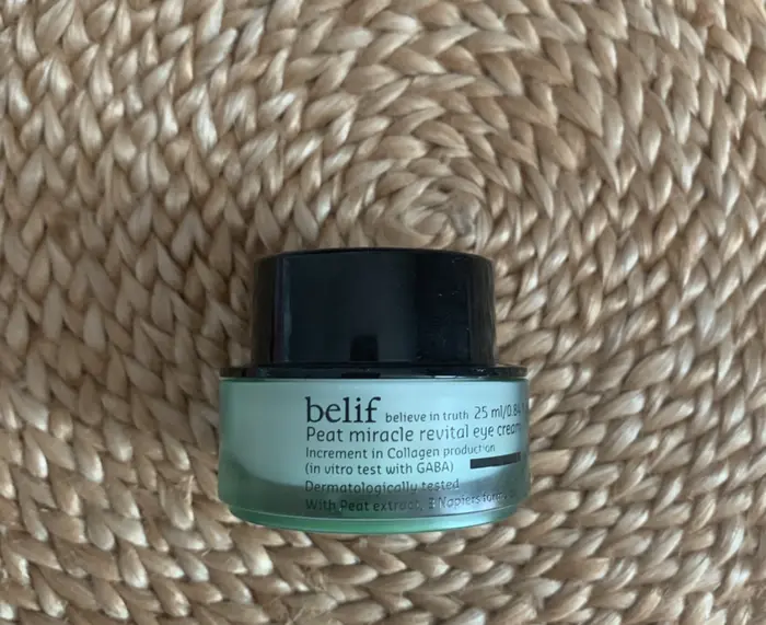 The Belif Peat Miracle Revital Eye Cream