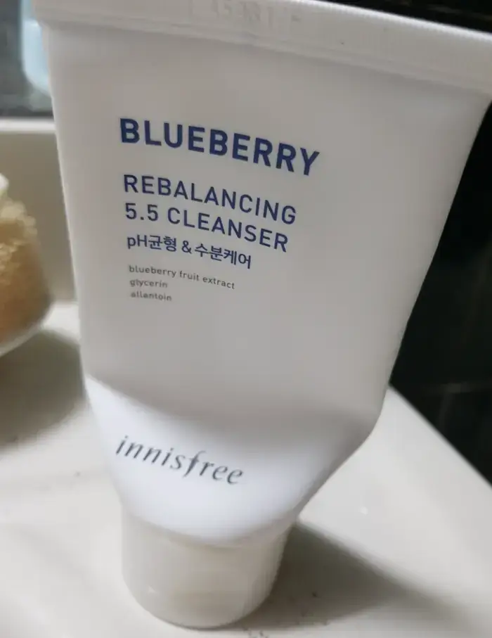 Innisfree Blueberry Rebalancing 5.5 Cleanser almost finished