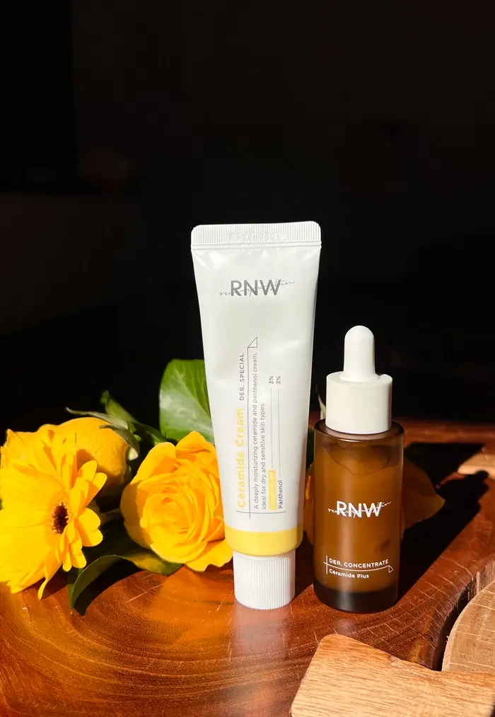 RNW Der. Concentrate Ceramide Plus Serum and ceramide cream