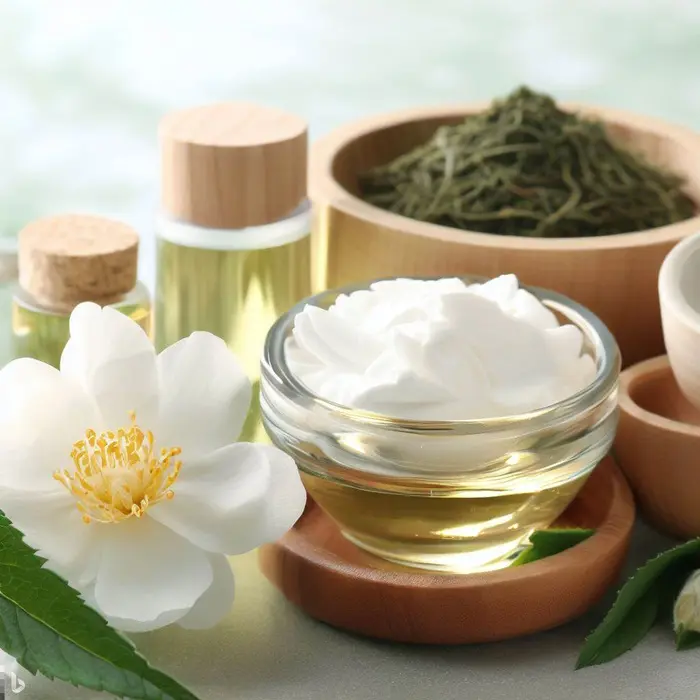 Mugwort and Camelia sinensis in skincare