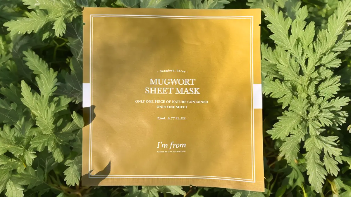 I'm From Mugwort Sheet Mask Review