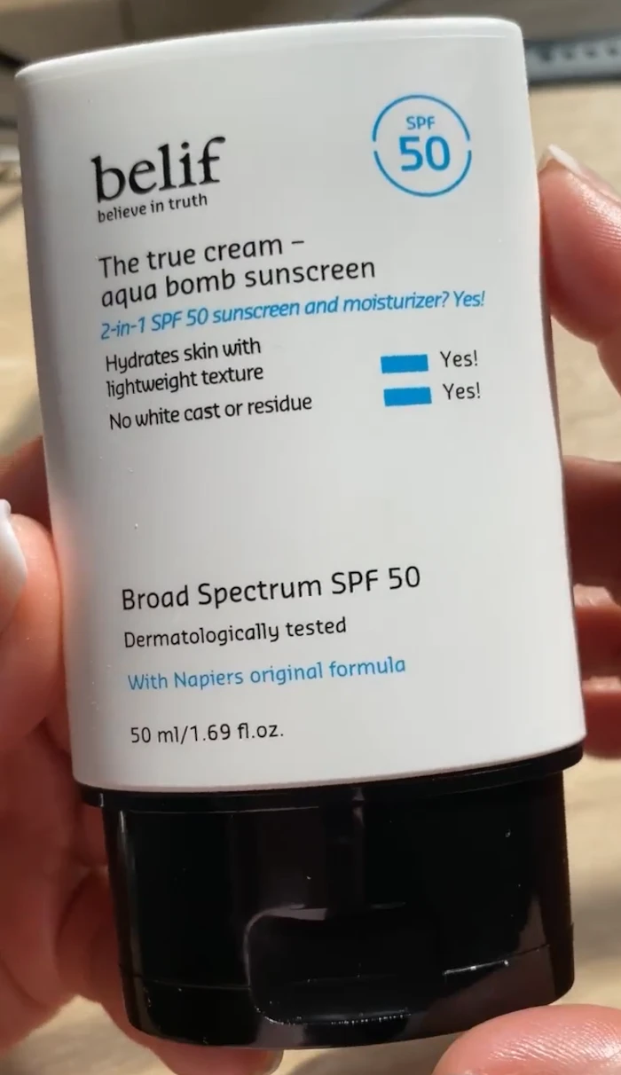 Belif The True Cream Aqua Bomb Sunscreen