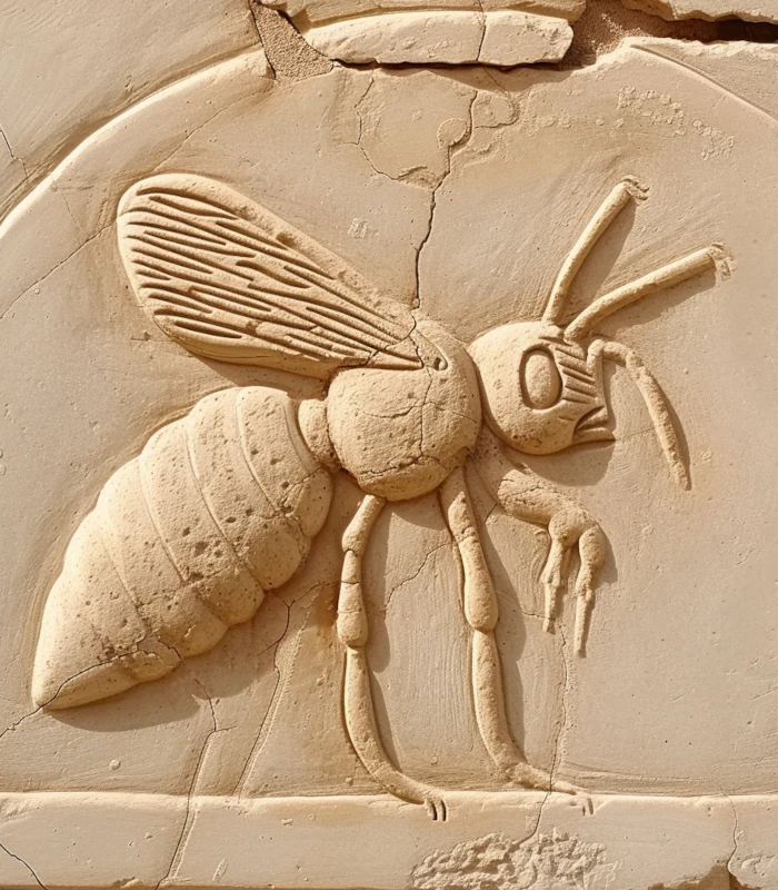 Honeybee hieroglyphics from Ancient Egypt