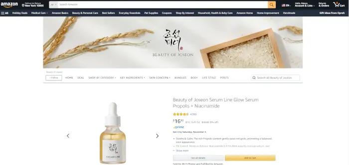 amazon One of the Best Websites to Buy Korean Skincare